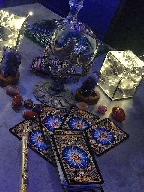 Tarot Cards in the Dark